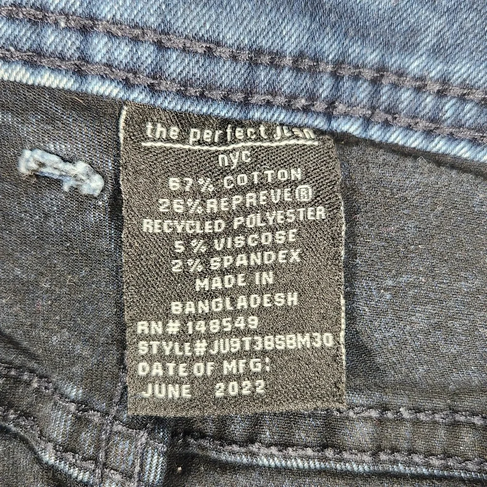 The Perfect Jean NYC Jeans Mens 38x28 Blue Athletic Fit Stretch Denim Pants